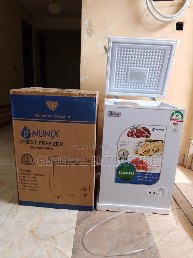 Freezer, Chest Freezer Nunix 100 Litres Deep Freezer