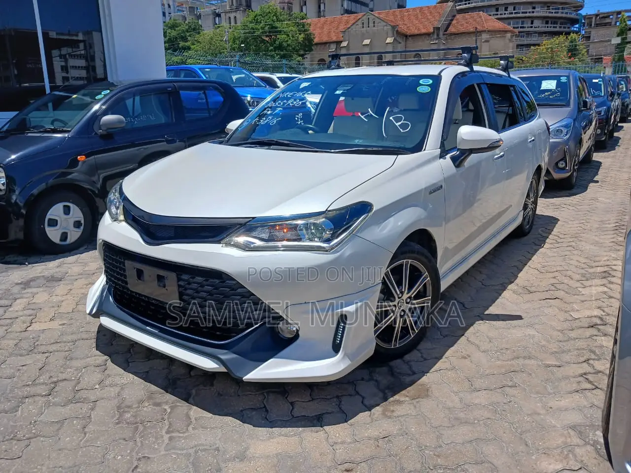 Toyota Corolla Fielder 2017 White
