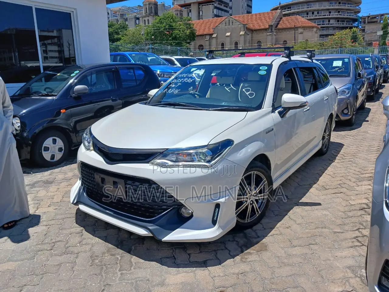 Toyota Corolla Fielder 2017 White