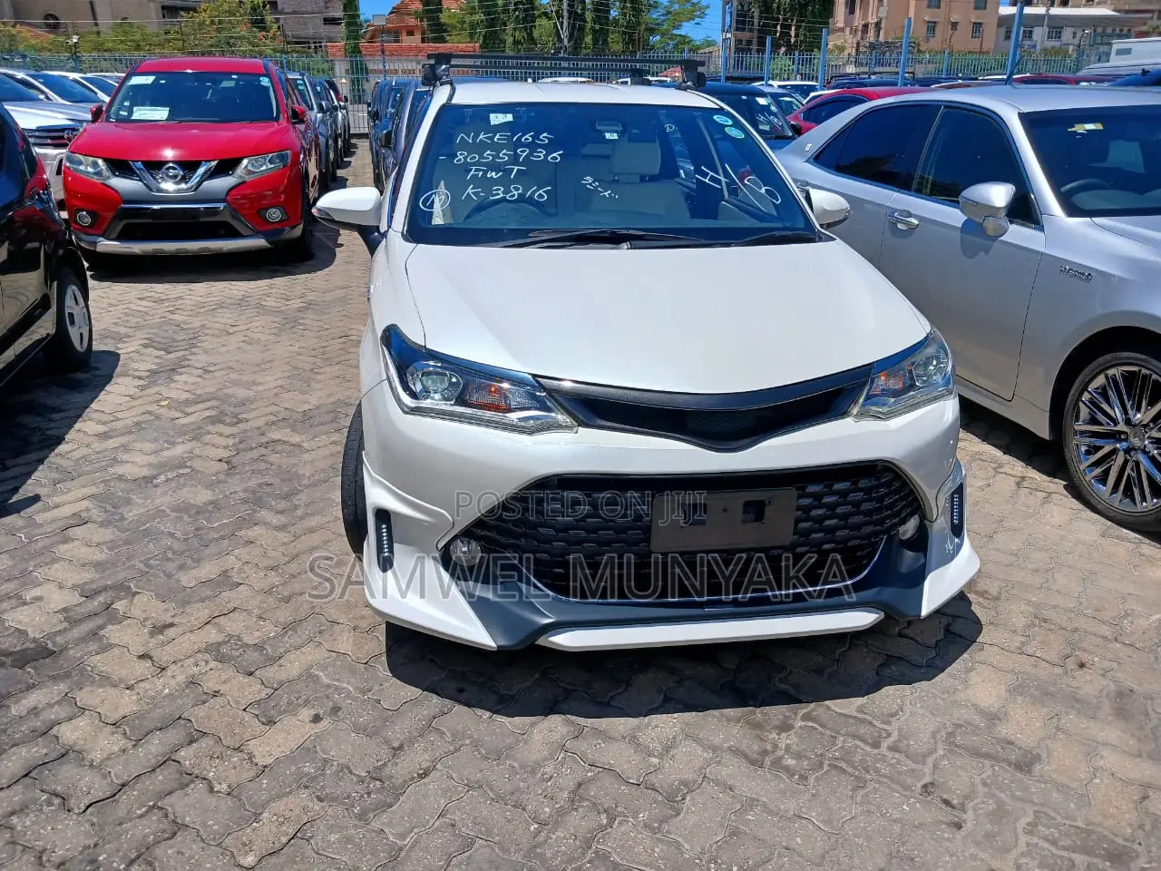 Toyota Corolla Fielder 2017 White