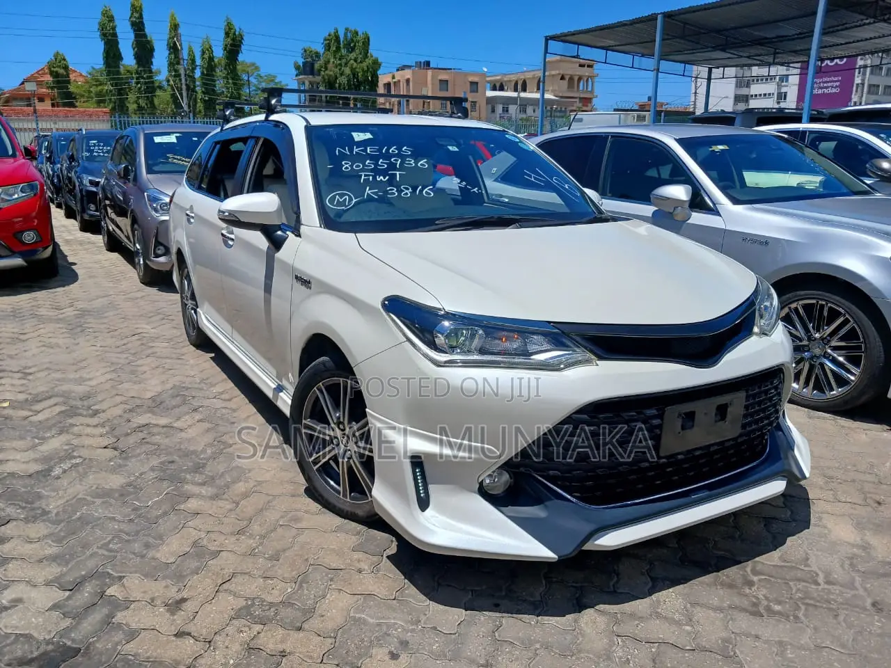 Toyota Corolla Fielder 2017 White