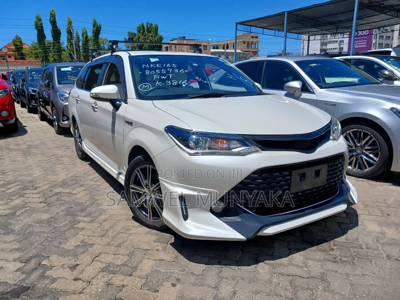 Toyota Corolla Fielder 2017 White