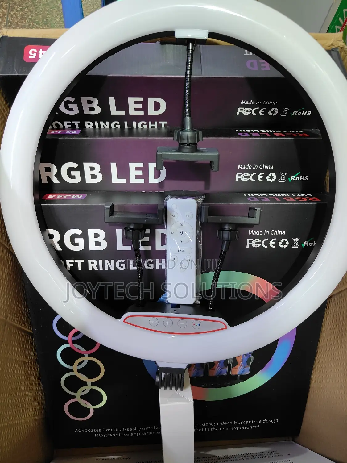 Ringlight: Touch Control 18 Inches Ringlight With Tripod.