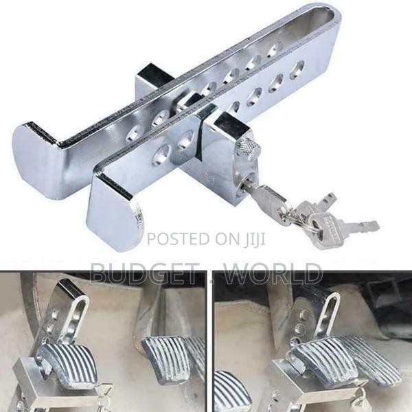 Stainless Steel Anti.Theft Lock | for All Cars Best Quality.