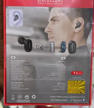 Excellent T1 Waterproof Wireless Pods