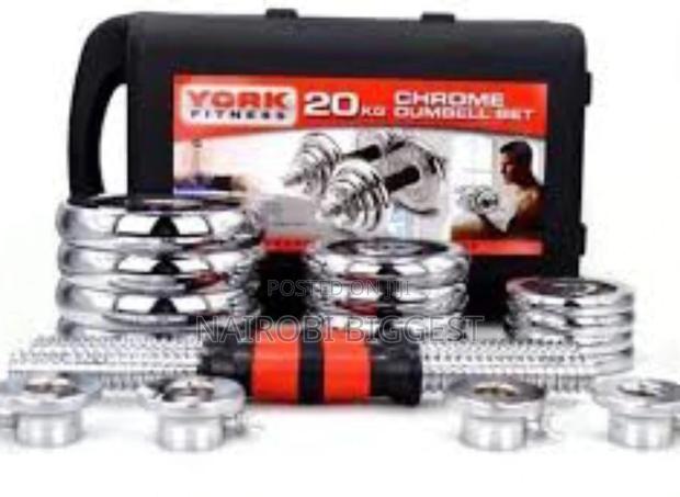 20kg Adjustable Dumbell Set - main view