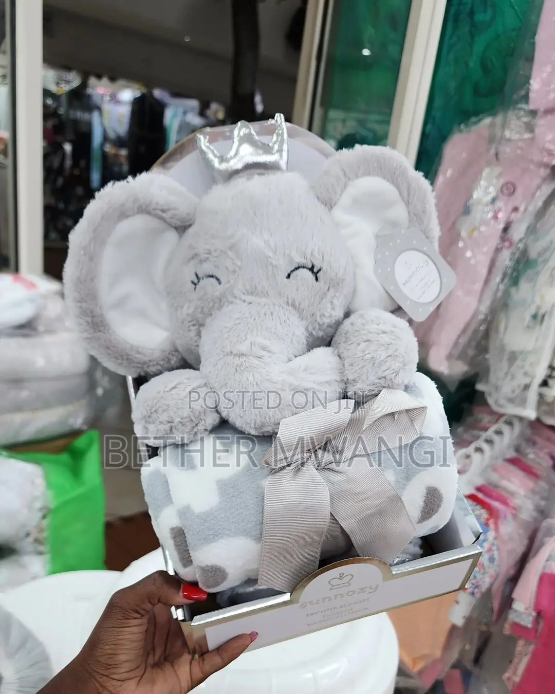 Cute Warm Fleece Blanket With Plush Doll Available in Kenya