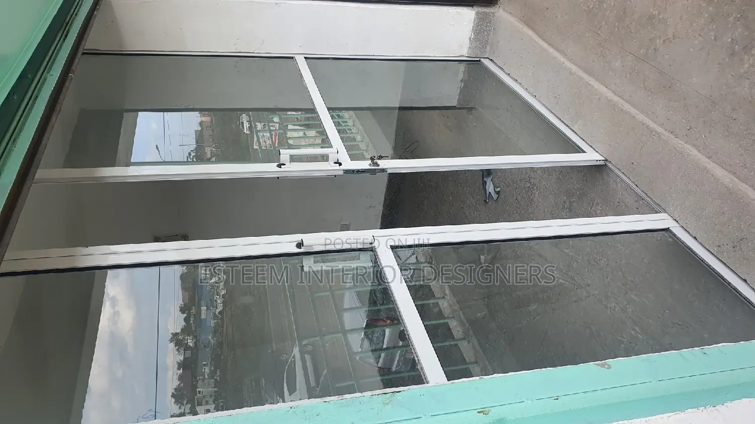 Double Sliding Aluminum Doors