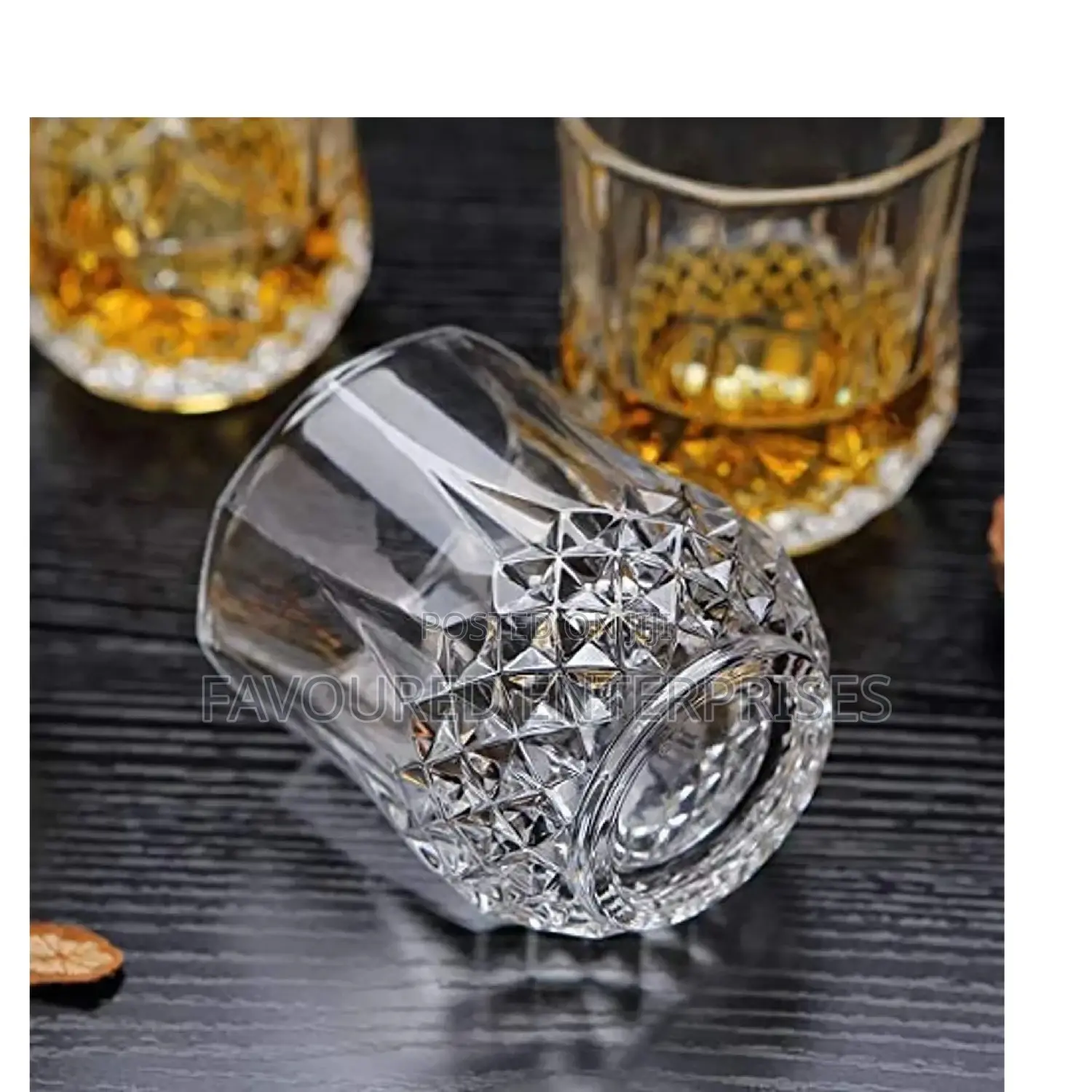 Whiskey Glasses Set of 6,