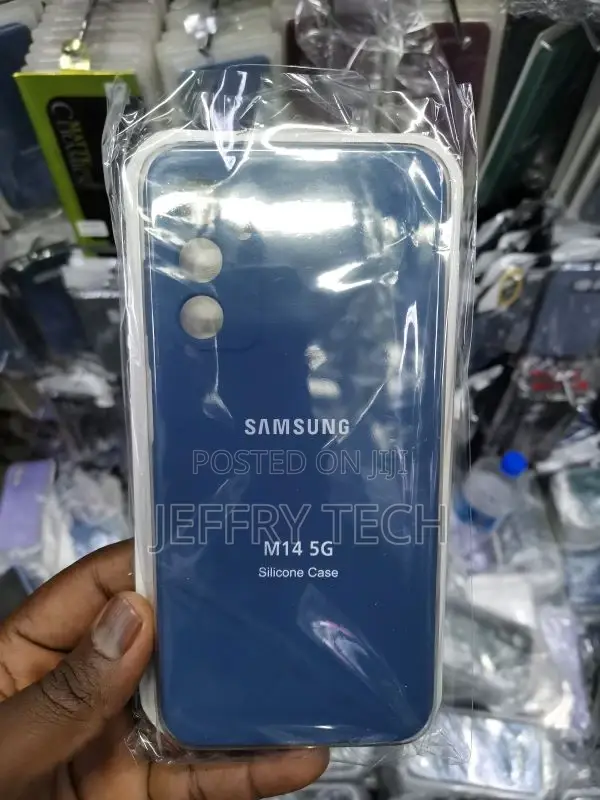 Samsung Galaxy M14 5G Luxury Shockproof Liquid Silicone Case