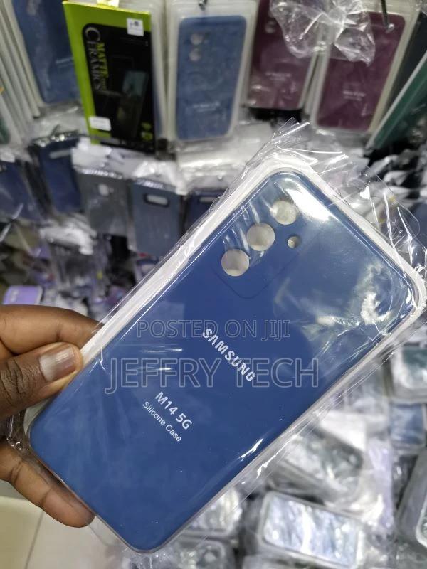 Samsung Galaxy M14 5G Luxury Shockproof Liquid Silicone Case - thumbnail 2