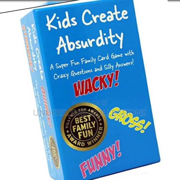 Kids Create Absurdly Fun Card Game - main view