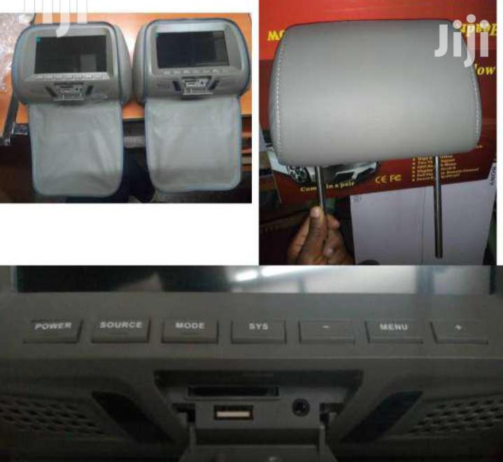 New 7" Car Auto Headrest Screen Monitor,.