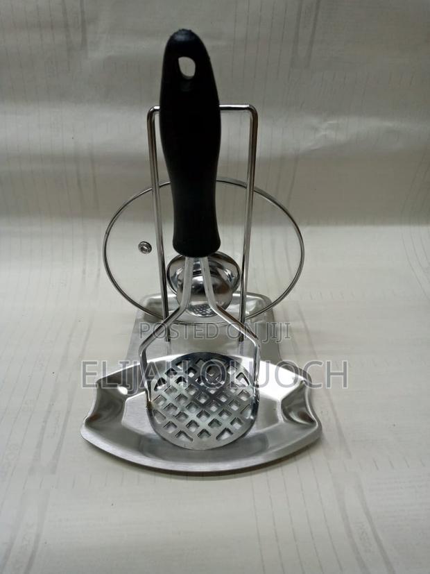 Stainless Steel Spoon and Pot Lid Rest - thumbnail 3