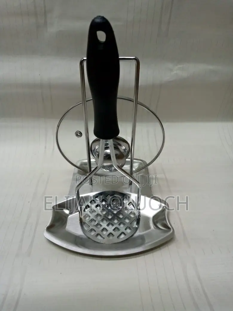 Stainless Steel Spoon and Pot Lid Rest