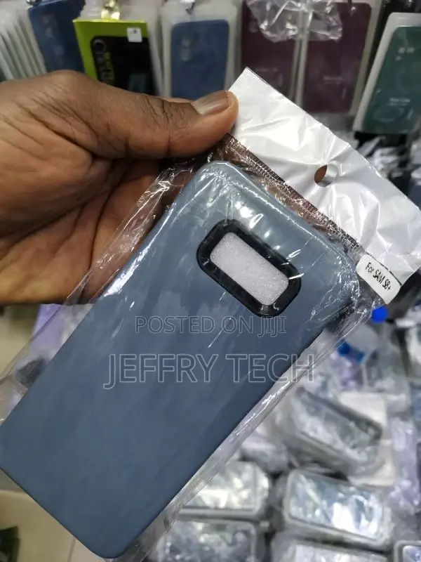 Hard Silicone Back Case Cover for Samsung Galaxy S8 Plus
