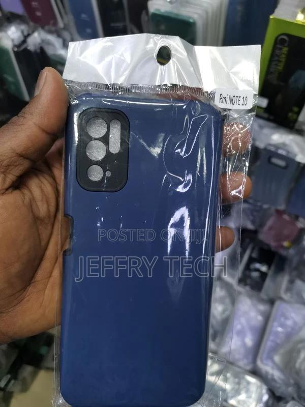 Hard Bumper Back Case Cover for Redmi Note 10 Silicone - main view