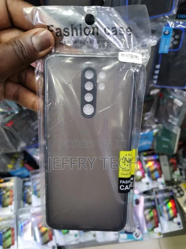 Smoke Silicone Redmi Note 8 Pro Back Cover - main view