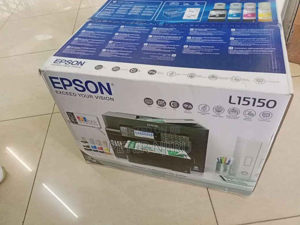 Duplex All-in-One Ink Tank Printer Epson Ecotank L15150 A3 W