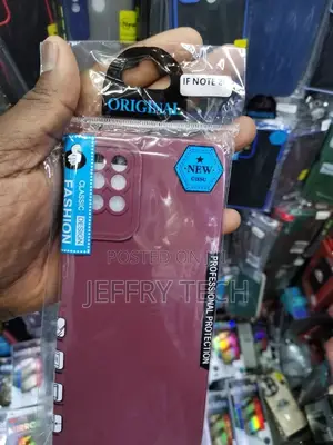 Infinix Note 8i Cover - Blue - Silicone Ultra Thin C