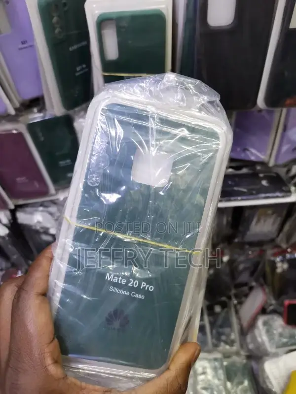 Huawei Mate 20 Pro Cover Green Onation Silica Gel Series
