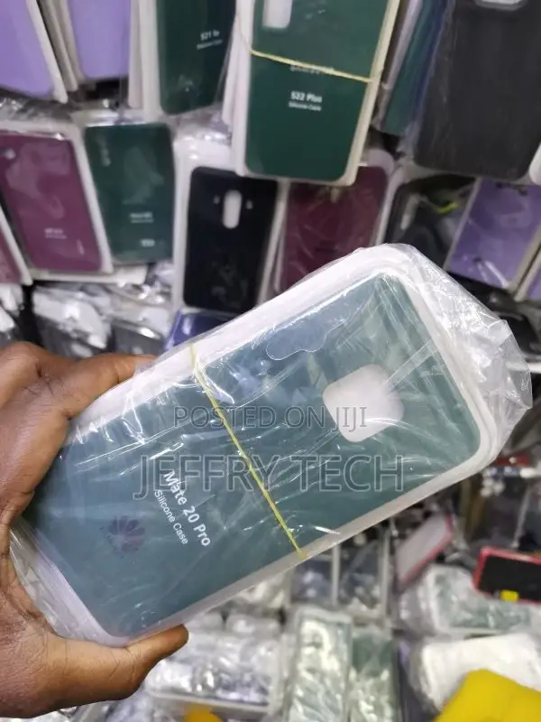 Huawei Mate 20 Pro Cover Green Onation Silica Gel Series