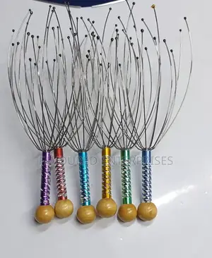 Manual Octopus Head Neck Scalp Massager Comb Stress Relax