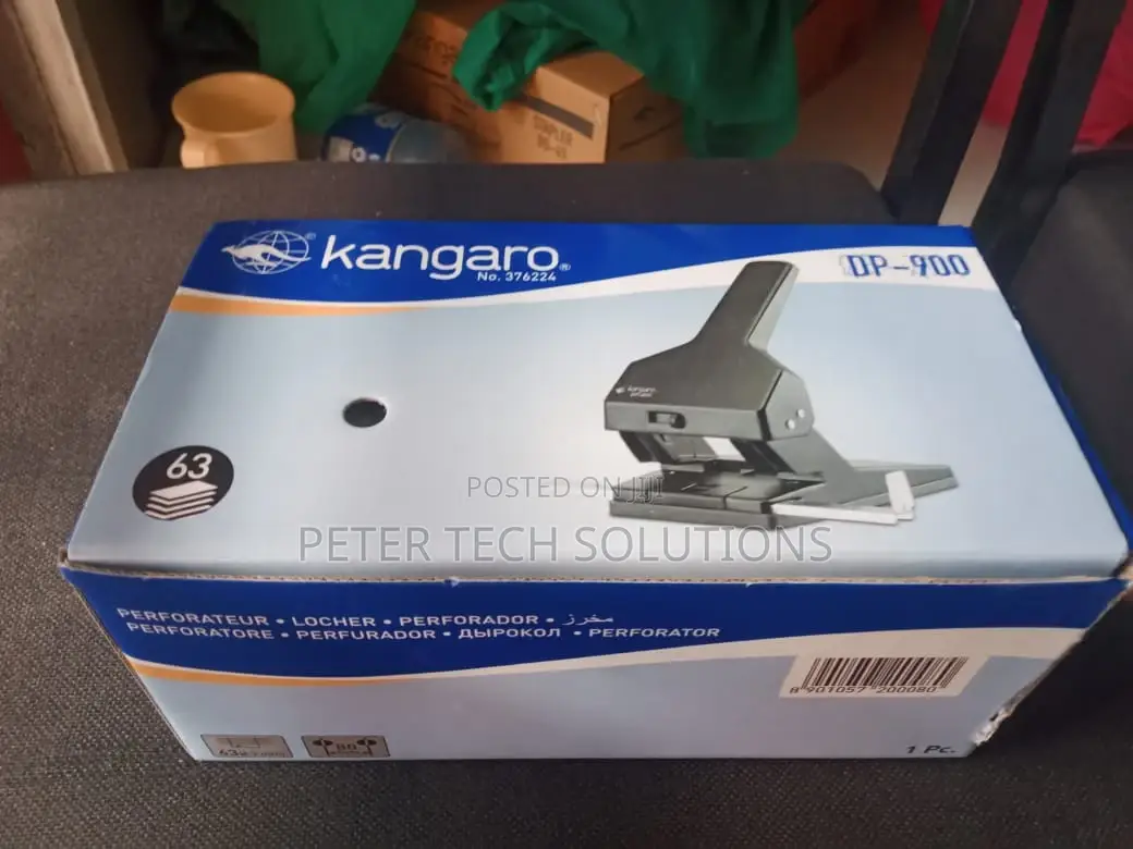 Kangaro Paper Punch Heavy Duty DP-900 BRANDNEW