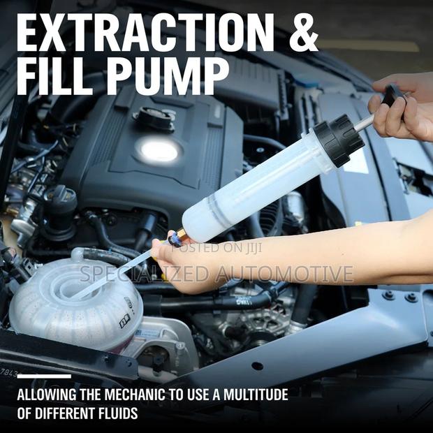 Vehicle Manual Fluid Extractor and Refill Syringe Pump - main view