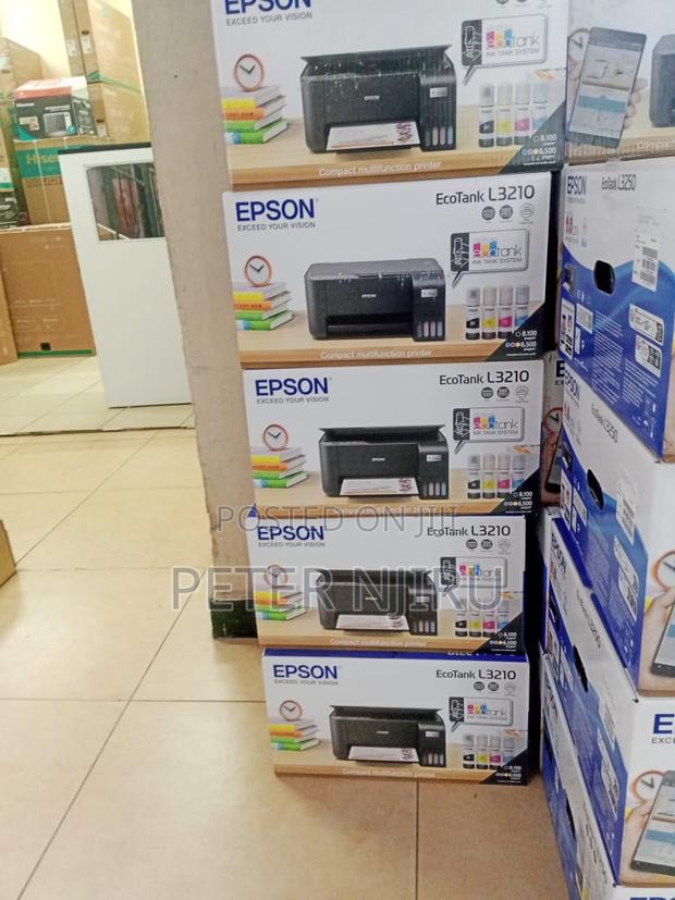 Epson Ecotank L3210 All-in-One Inkjet Printer RESTOKED - main view
