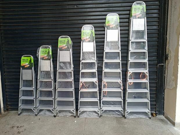 Aluminium Household Ladder^Aluminium a Type Ladder - main view