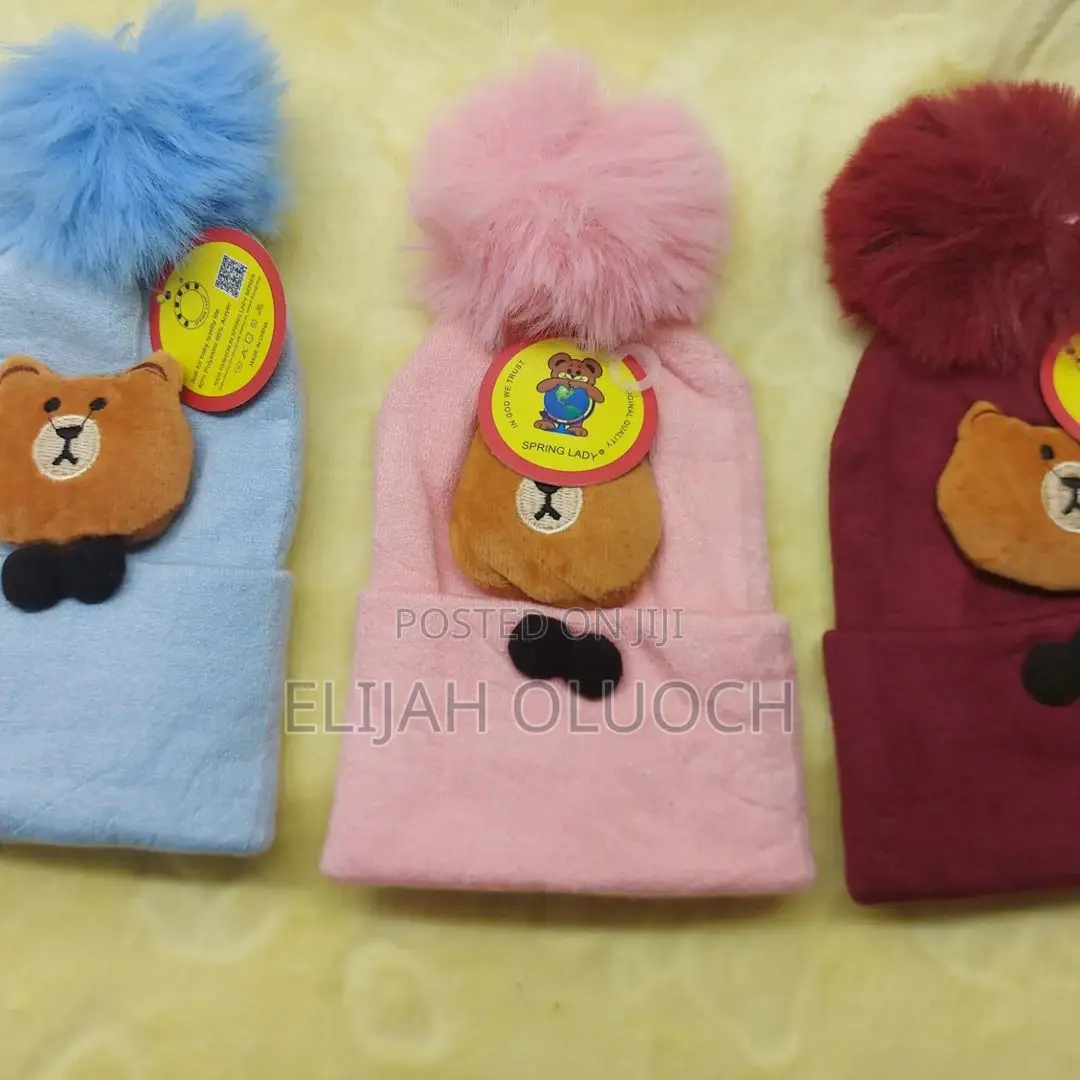 Kids Woolen Hats 0-2 Yrs