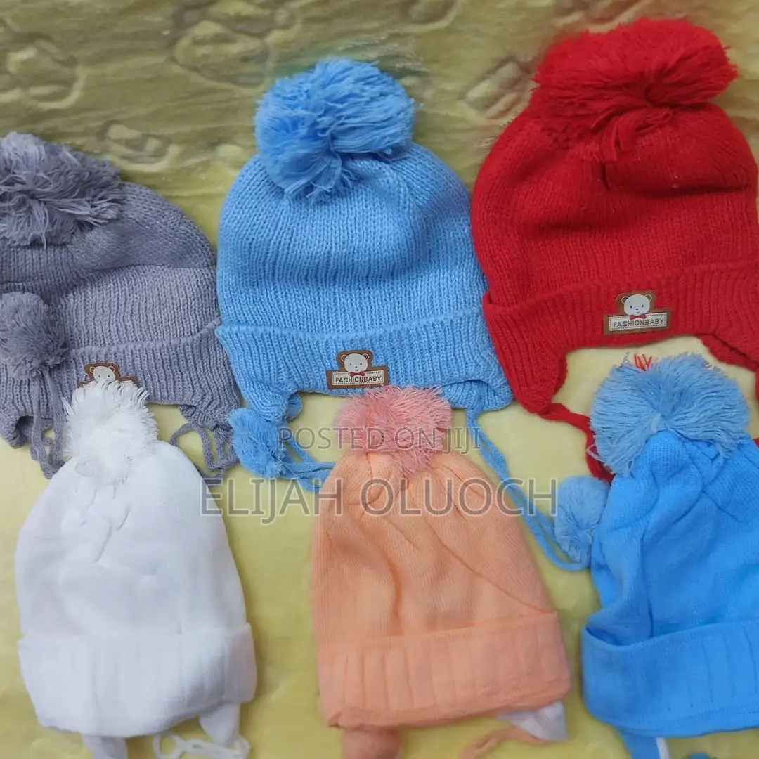 Kids Woolen Hats 0-2 Yrs