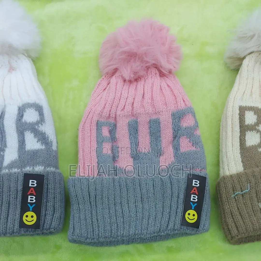 Kids Woolen Hats 0-2 Yrs