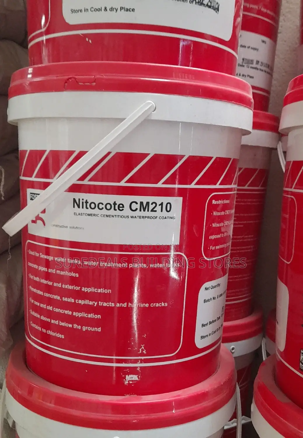 NITOCOTE Cm210-Concrete Tanks Waterproofing Chemicals