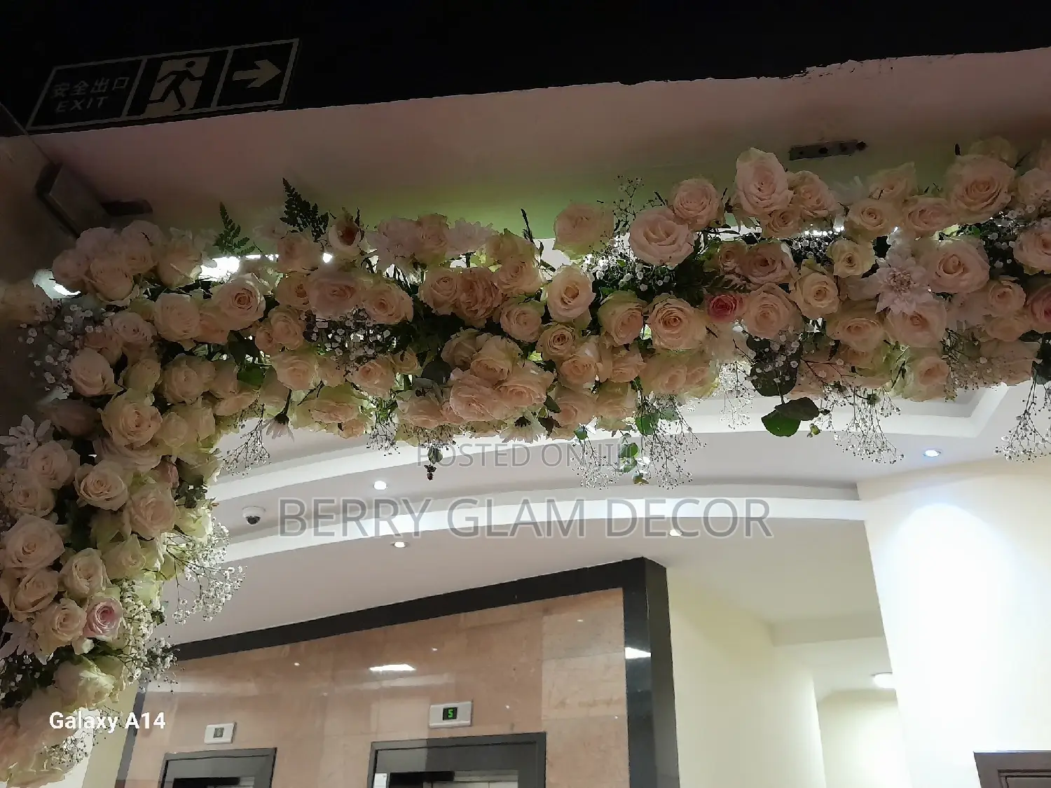 Pure Flower Birthday Decorations