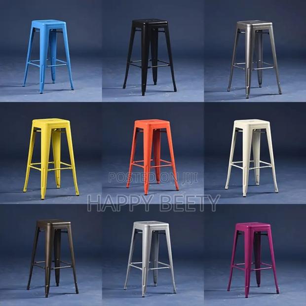 *High Quality Metallic Bar/Kitchen/Counter Stool - thumbnail 3