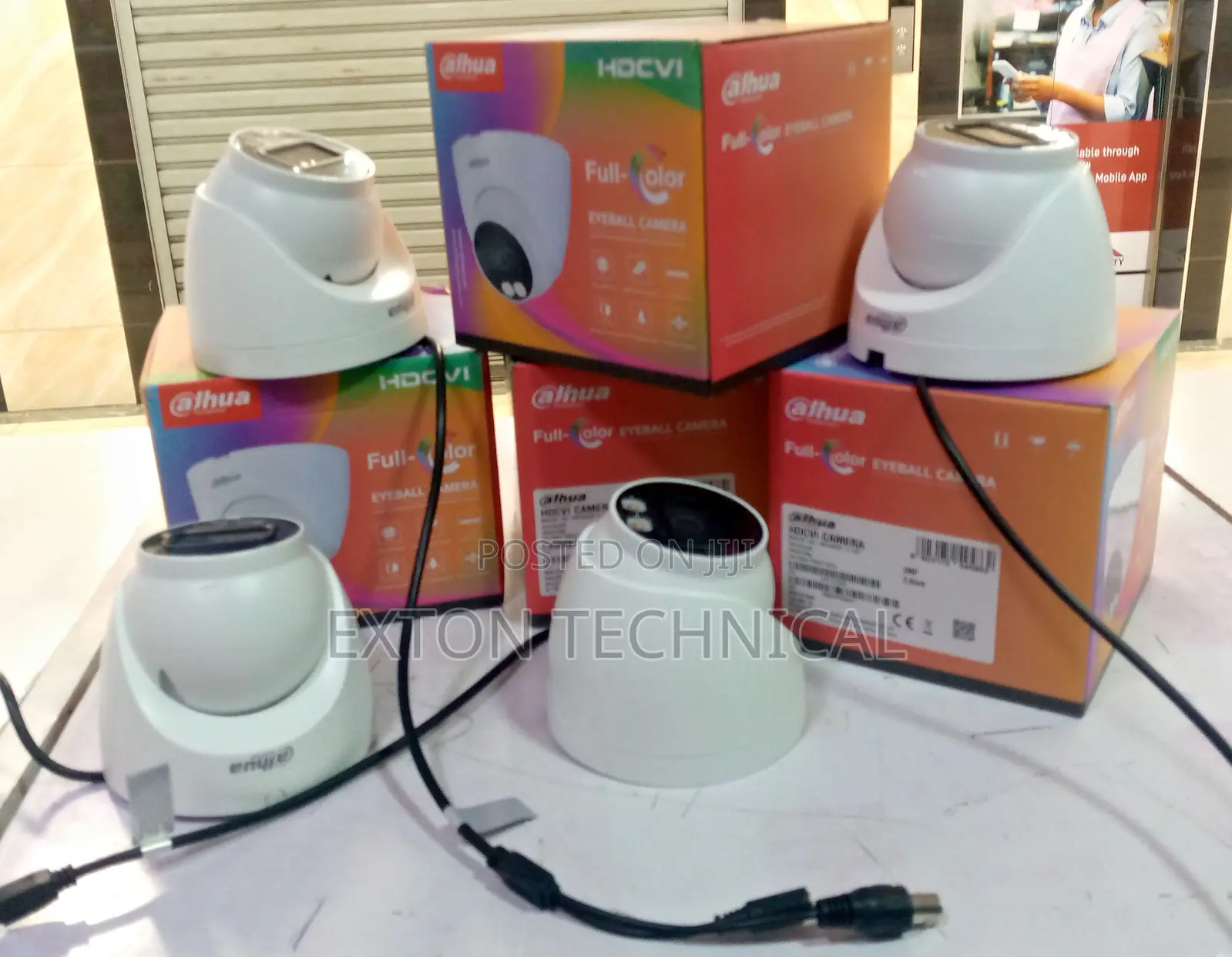 Dahua Camera Hdcvi Eyeball Dome 40m Full Colour