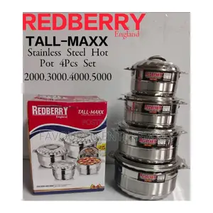 Redberry Tall Maxx Hotpot 4pcs