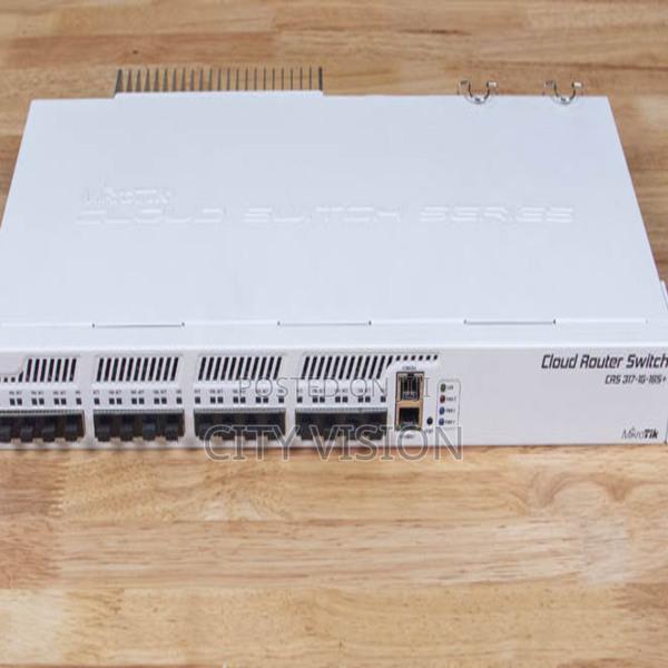 Mikrotik Cloud Router Switch (Crs317-1g-16s+Rm,) Mikrotik!