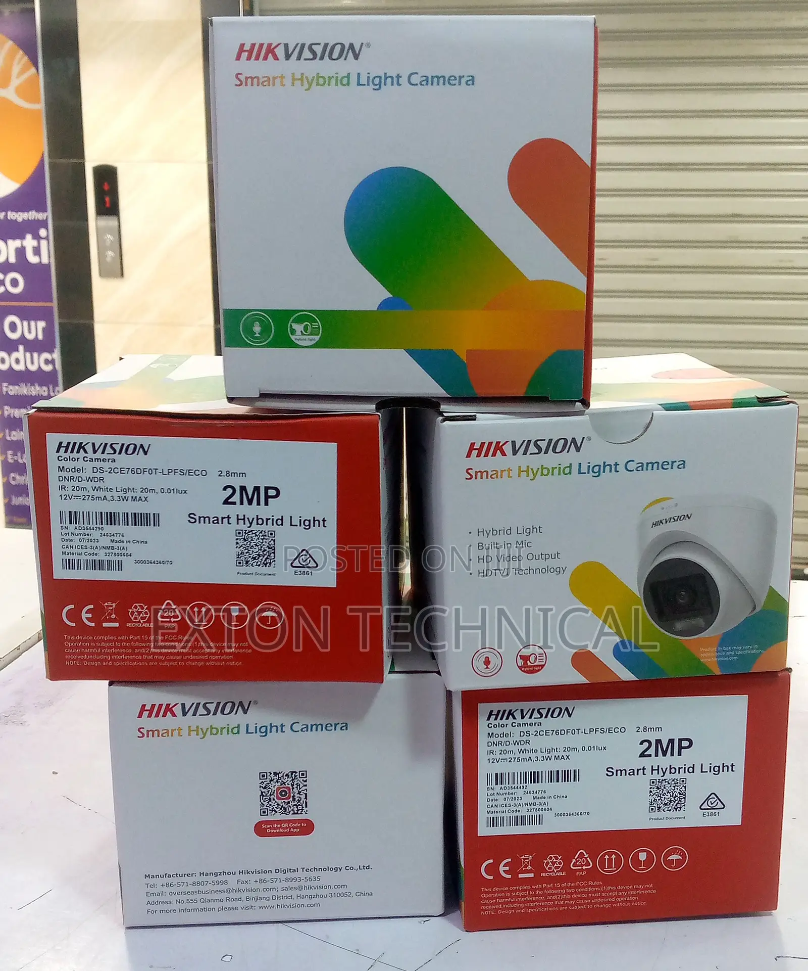 Dome 2mp 2.8mm Hikvision Smart Hybrid Camera