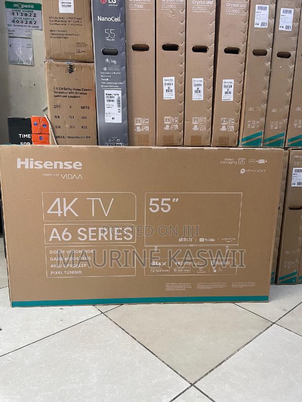 Hisense 55 Smart Tv 55a61k