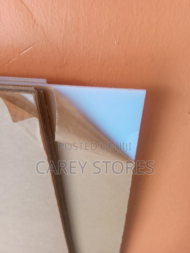 Milky White Perspex - main view