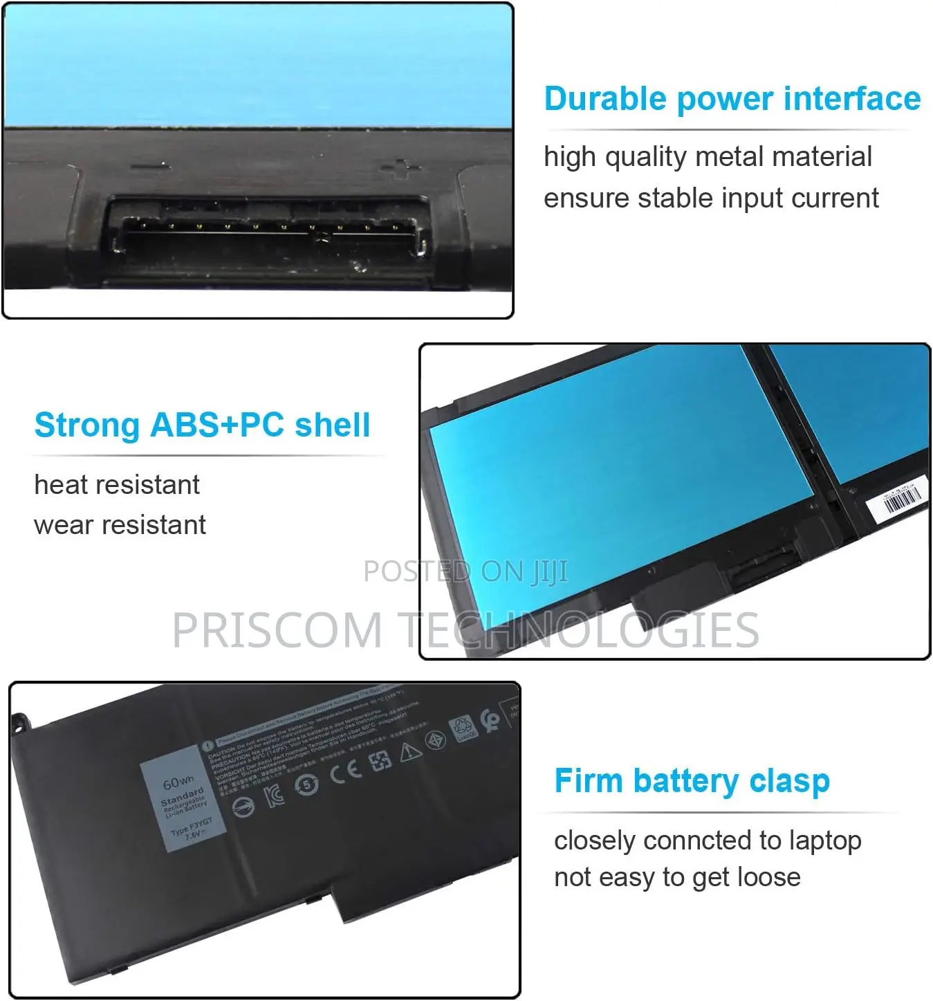 Internal Dell Laptop Batteries With Warranty, Dell Batteries