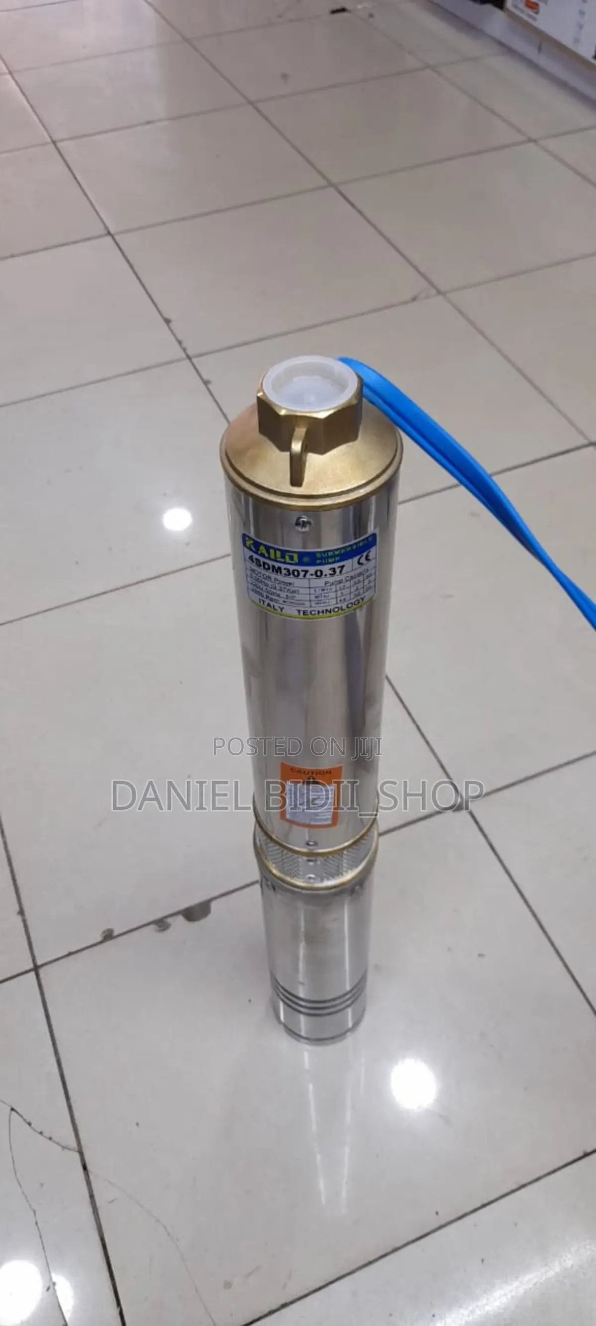 Kailo 0.5hp 40m Submersible Electric Pump 3000l/H