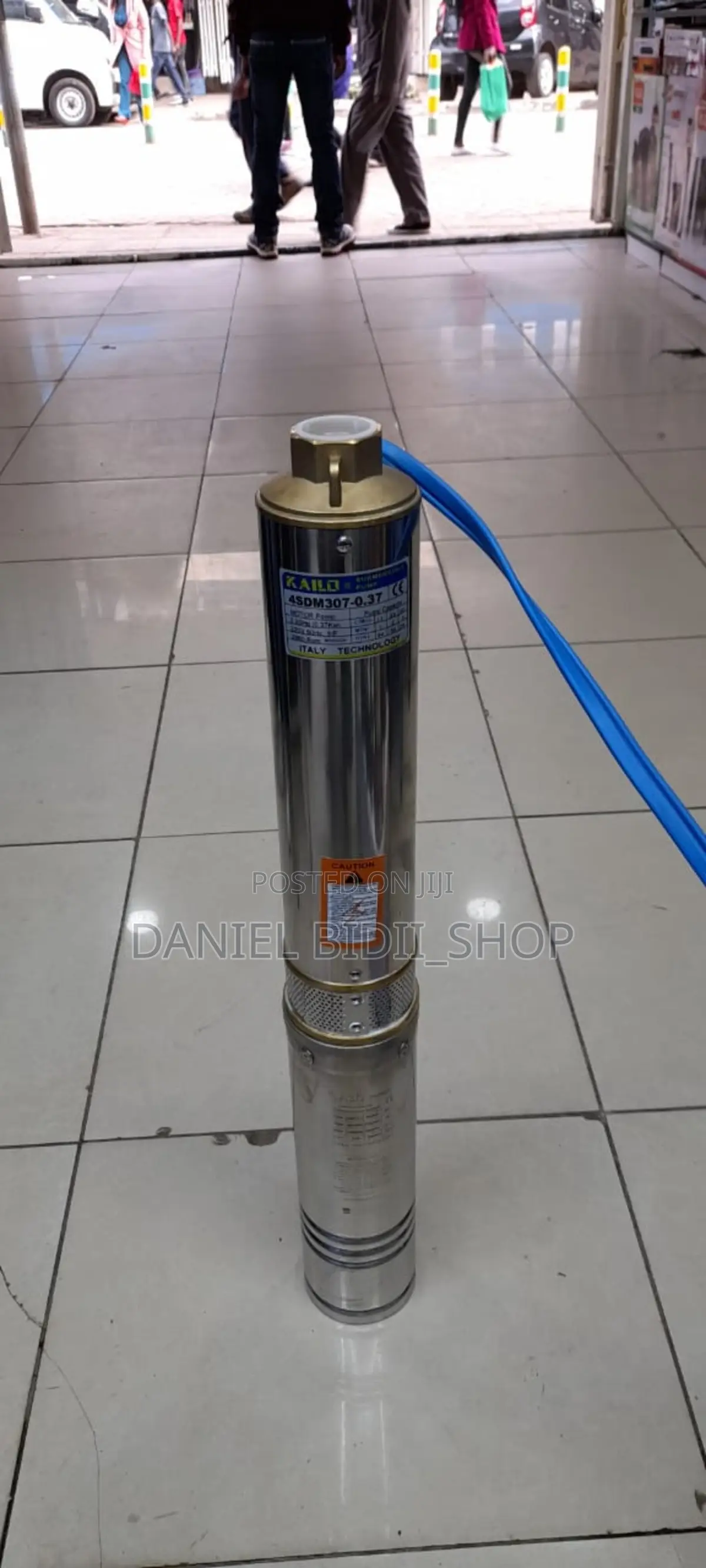 Kailo 0.75hp 50m Submersible Electric Pump 3000l/H