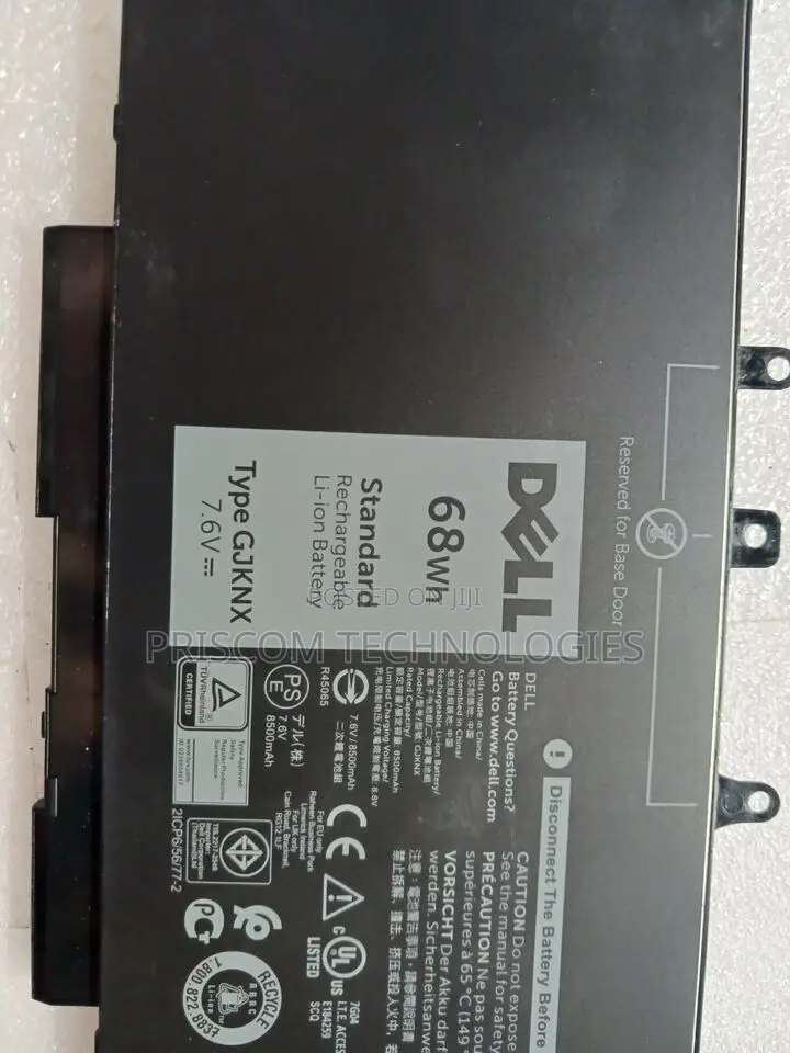 Laptop Battery Dell Gd1jp GJKNX 0gd1jp Dy9nt 0dy9nt 5yhr4