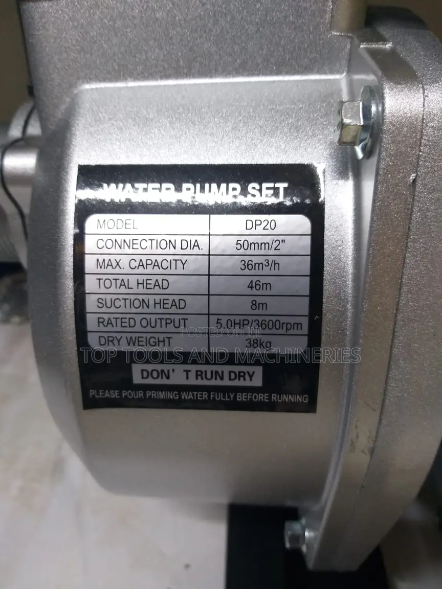 Girasol 2 Inch Diesel Water Pump 46M Head