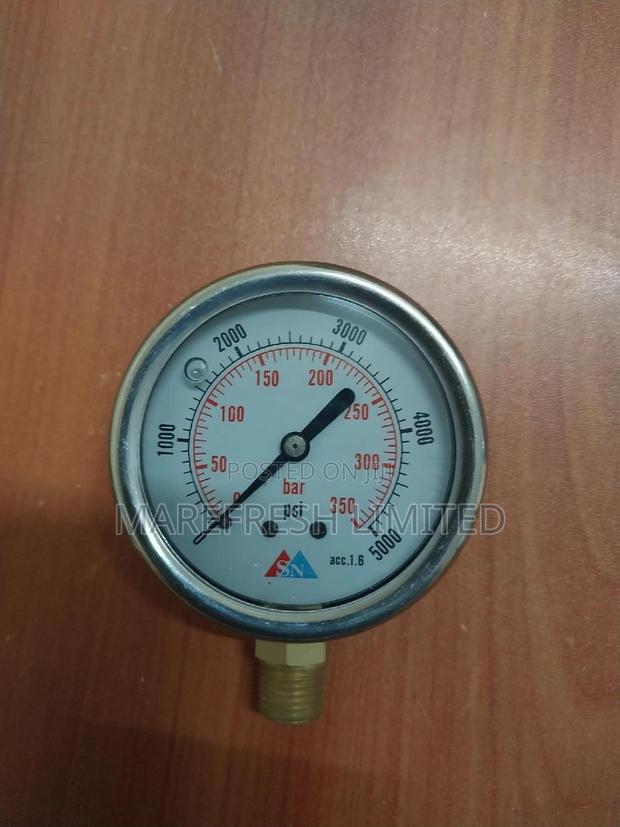 350 Bar Pressure Gauge