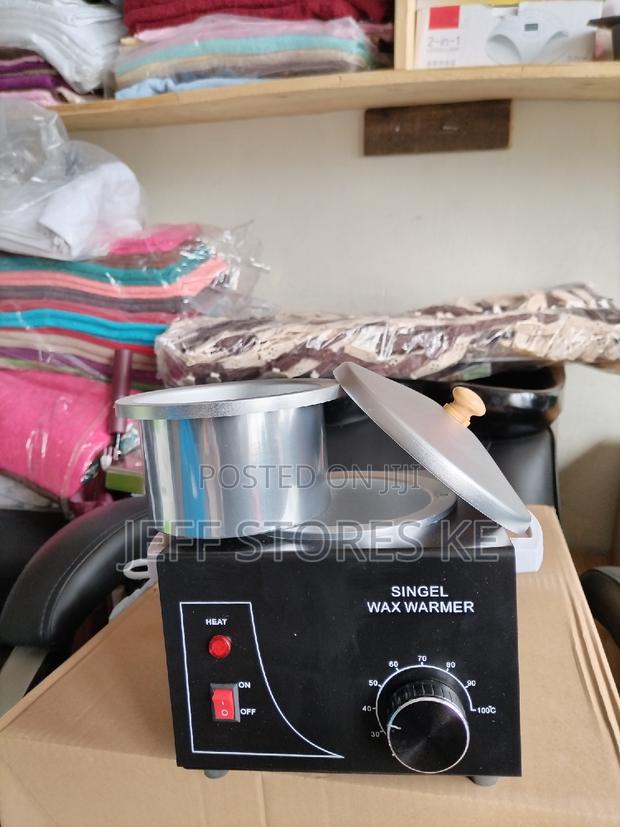 Quality Black Metallic Wax Warmer - main view